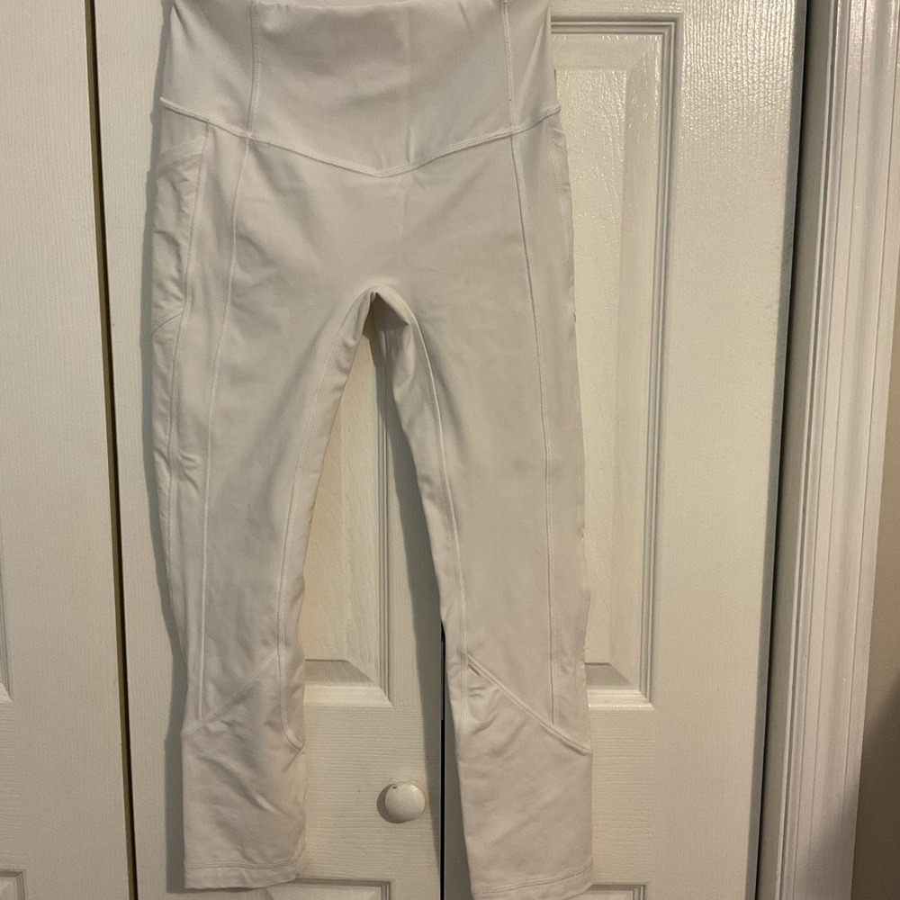 Lululemon Athletica White Leggings Contemporary Style